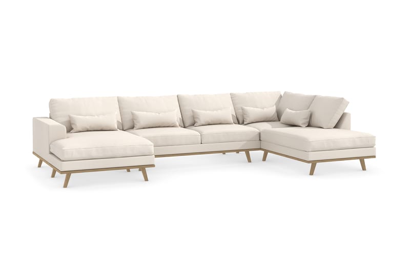 Copenhagen U-Sofa - Beige/Eg - Møbler - Sofaer - U Sofa