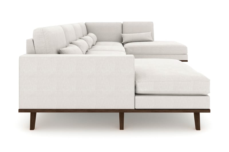 Copenhagen U Sofa Divan Højre Chaiselong Venstre 301 cm bred - Linned Beige - Møbler - Sofaer - U Sofa