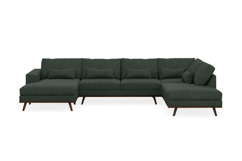 Copenhagen U-Sofa Højre - Lædersofaer - Velour sofaer - U Sofa