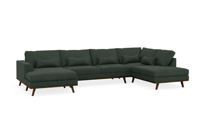 Copenhagen U-Sofa Højre - Lædersofaer - Velour sofaer - U Sofa