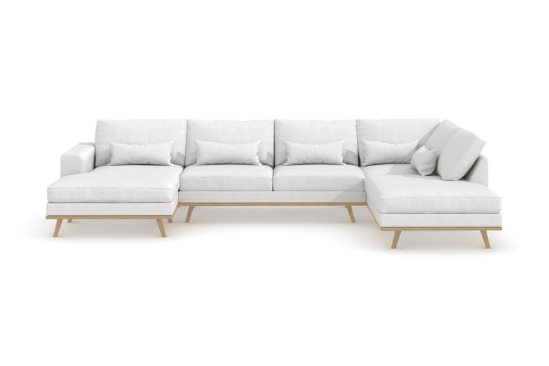 Copenhagen U-Sofa - Hvid/Eg - Møbler - Sofaer - U Sofa