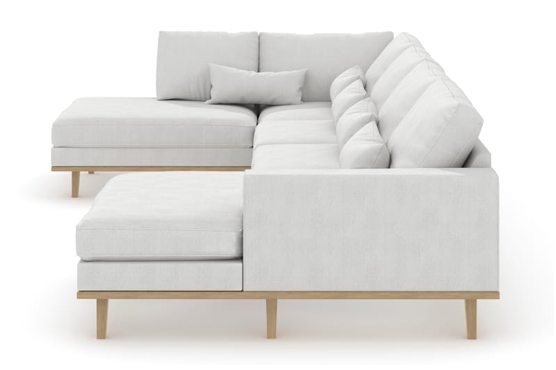 Copenhagen U-Sofa - Hvid/Eg - Møbler - Sofaer - U Sofa