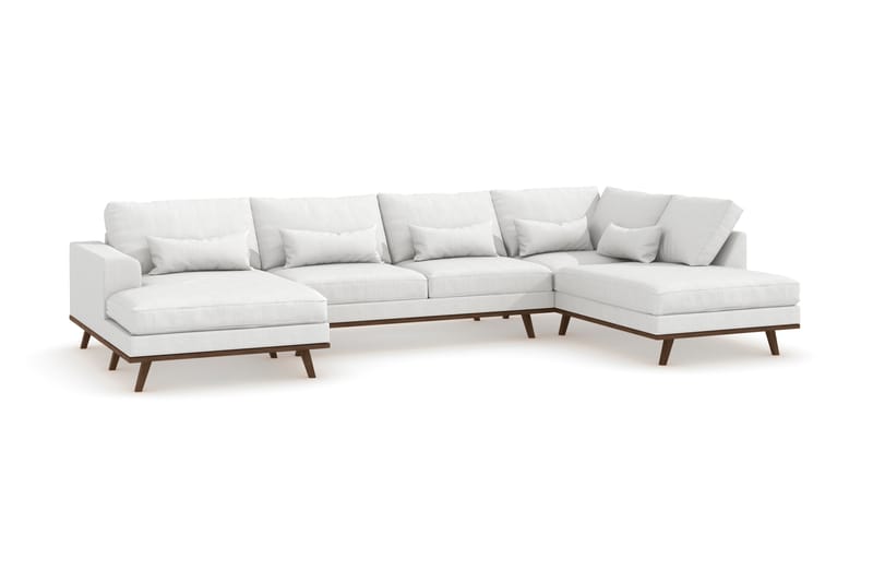 Copenhagen U-Sofa - Hvid/Eg - Møbler - Sofaer - U Sofa