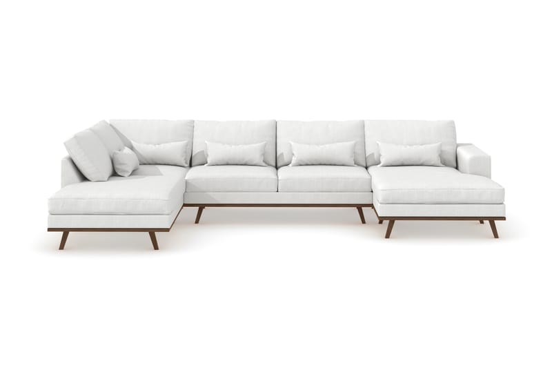 Copenhagen U-Sofa - Hvid/Eg - Møbler - Sofaer - U Sofa