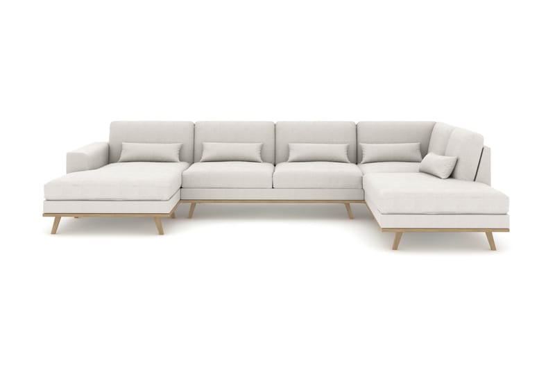 Copenhagen U-Sofa - Linned Beige - Møbler - Sofaer - U Sofa