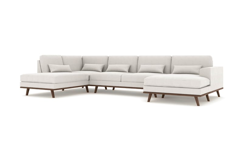 Copenhagen U-Sofa - Linned Beige - Møbler - Sofaer - U Sofa