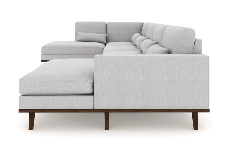 Copenhagen U-Sofa - Linned Grå - Møbler - Sofaer - U Sofa