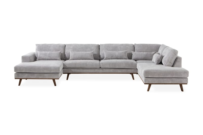 Copenhagen U-Sofa - Lysegrå - Møbler - Sofaer - U Sofa