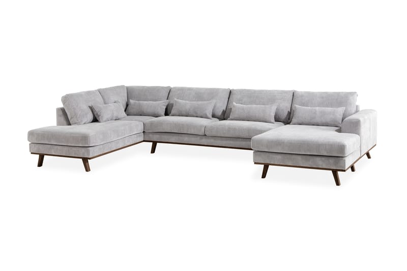 Copenhagen U-Sofa - Lysegrå - Møbler - Sofaer - U Sofa