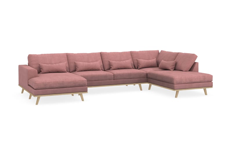 Copenhagen U-Sofa - Lyserød - Møbler - Sofaer - U Sofa