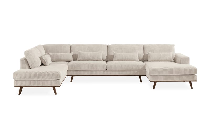 Copenhagen U-sofa Manchester - Beige - Møbler - Sofaer - U Sofa