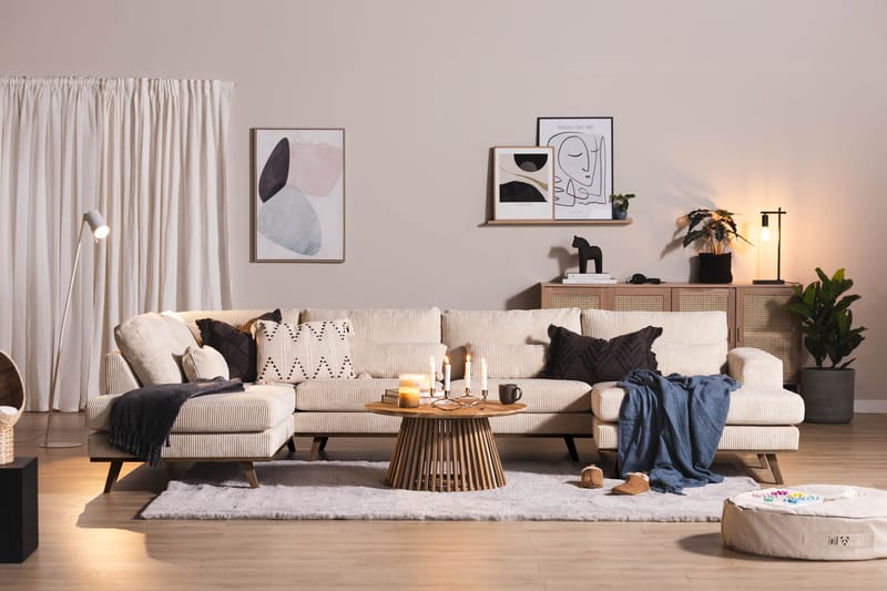 Copenhagen U-sofa Manchester - Beige - Møbler - Sofaer - U Sofa