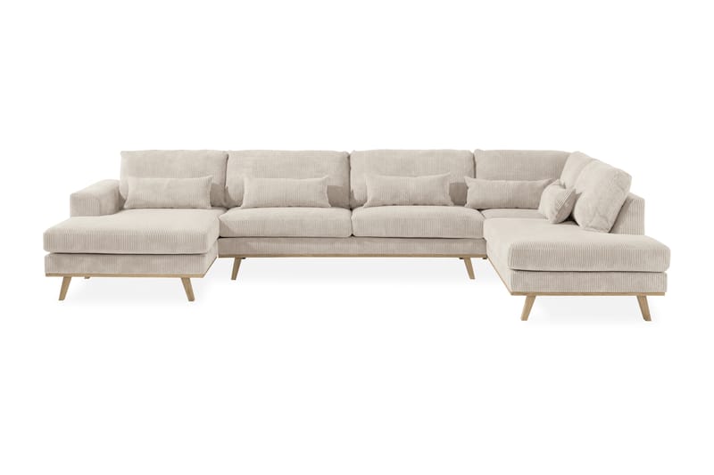 Copenhagen U-sofa Manchester - Beige - Møbler - Sofaer - U Sofa