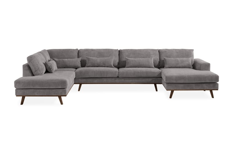 Copenhagen U-sofa Manchester - Grå - Møbler - Sofaer - U Sofa