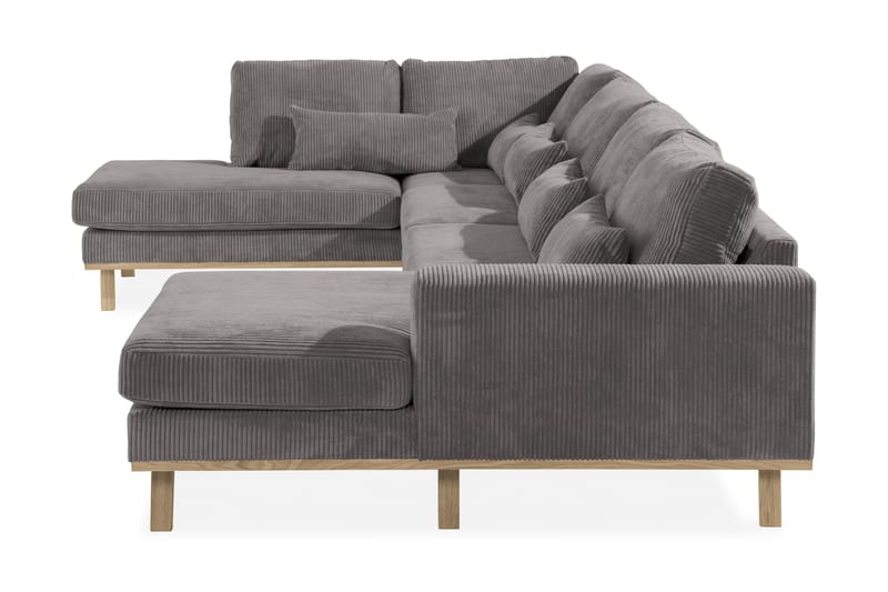 Copenhagen U-sofa Manchester - Grå - U Sofa