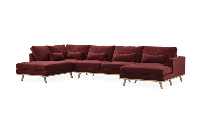 Copenhagen U-Sofa - Rød - Møbler - Sofaer - U Sofa