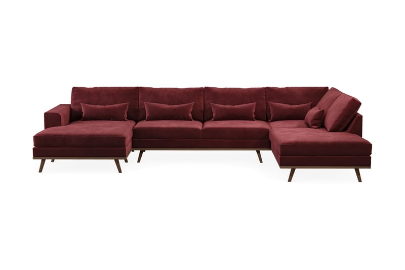 Copenhagen U-Sofa - Rød - Møbler - Sofaer - U Sofa