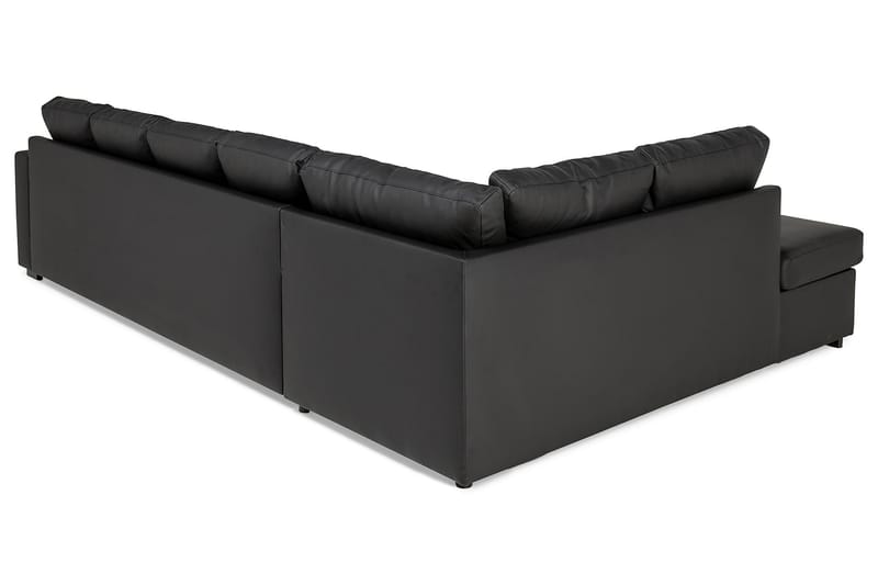 Crazy Stor U-sofa Divan Højre, Chaiselong Venstre 300 cm Bred - Sort - Møbler - Sofaer - U Sofa