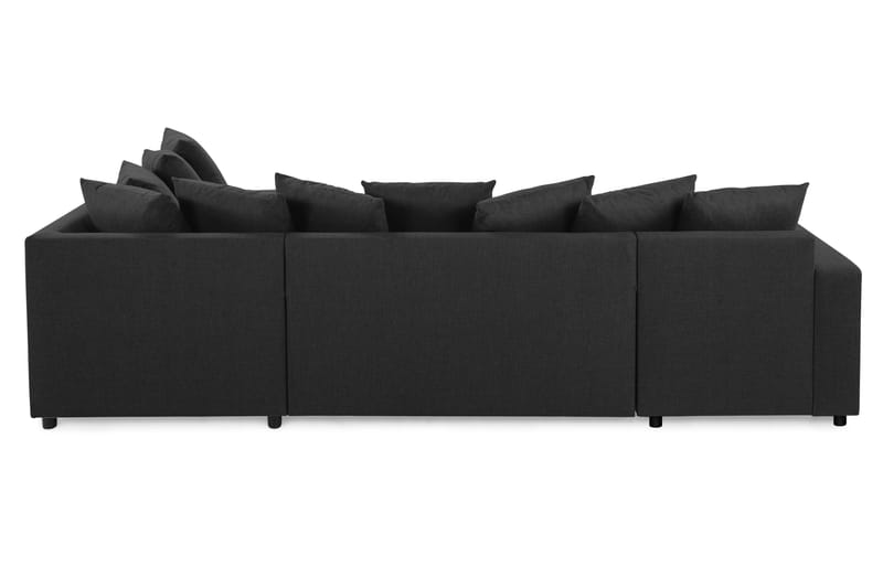 Crazy Stor U Sofa Large Divan Venstre Kuvertpuder Chaiselong Højre - Antracit - Møbler - Sofaer - U Sofa