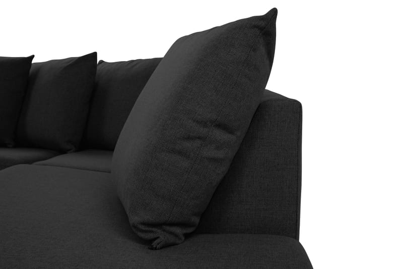 Crazy Stor U Sofa Large Divan Venstre Kuvertpuder Chaiselong Højre - Antracit - Møbler - Sofaer - U Sofa