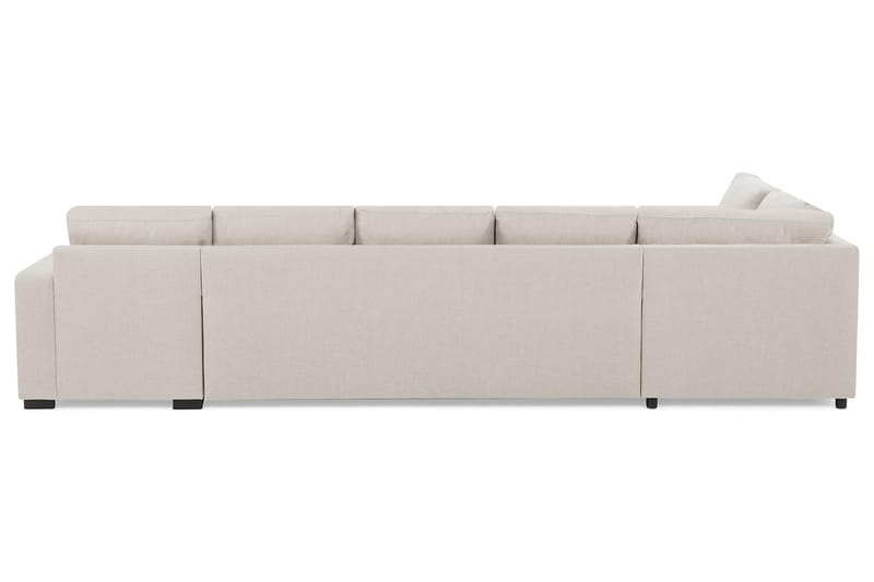 Crazy Stor U-sofa XL Divan Højre, Chaiselong Højre - Beige - Møbler - Sofaer - U Sofa