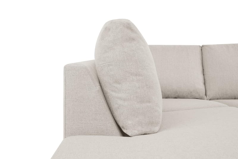 Crazy Stor U-sofa XL Divan Højre, Chaiselong Højre - Beige - Møbler - Sofaer - U Sofa