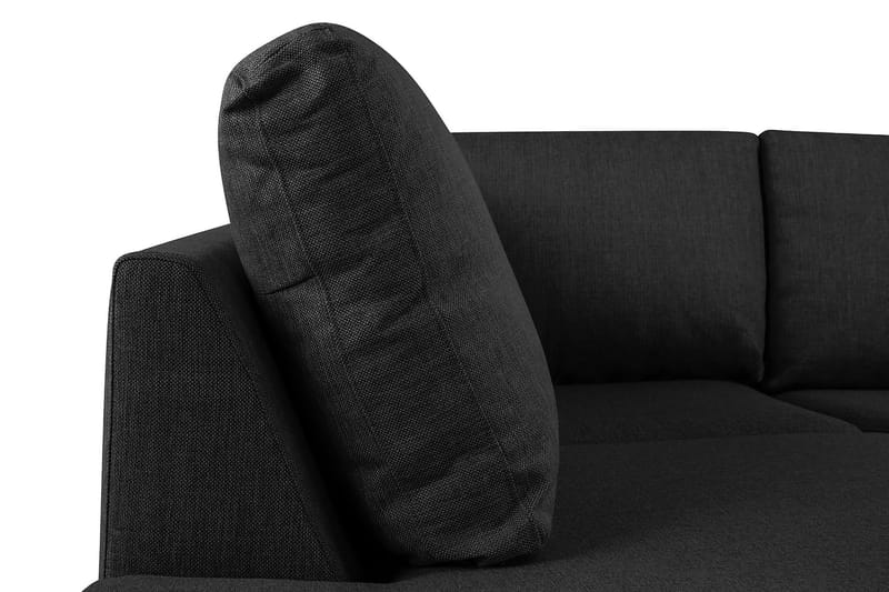 Crazy Stor U Sofa XL Divan Højre Chaiselong Venstre - Sort / Antracit - Møbler - Sofaer - U Sofa