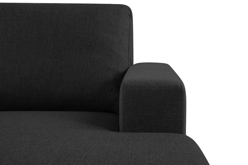 Crazy Stor U Sofa XL Divan Højre Chaiselong Venstre - Sort / Antracit - Møbler - Sofaer - U Sofa