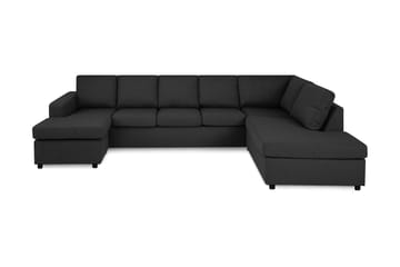 Crazy Stor U-sofa XL Divan Venstre, Chaiselong Højre 300 cm Bred