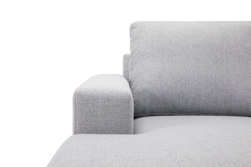 Crazy Stor U-sofa XL Divan Venstre, Chaiselong Højre - Lysegrå - Møbler - Sofaer - U Sofa