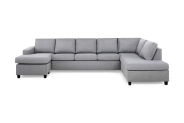 Crazy Stor U-sofa XL Divan Venstre, Chaiselong Højre