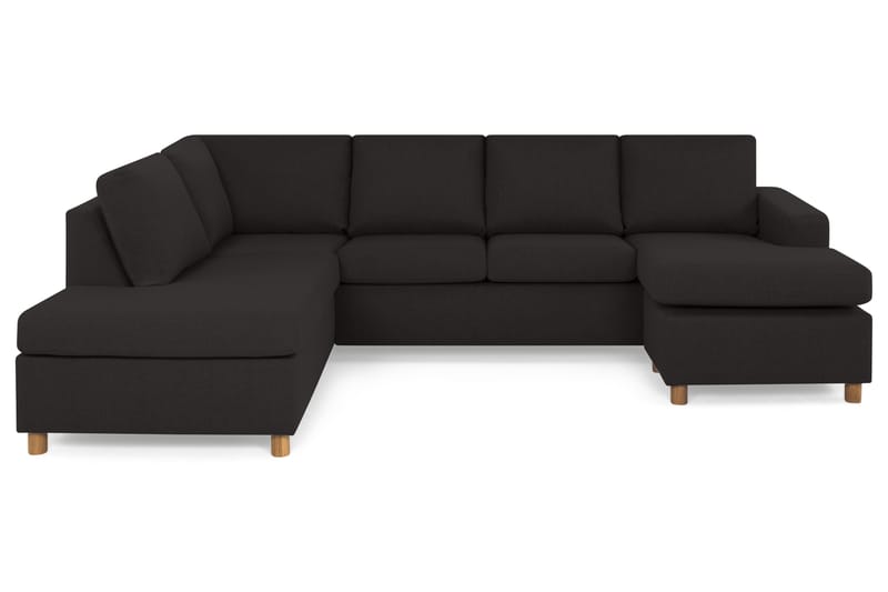 Crazy U-sofa Stor Chaiselong Højre - Antracit - Møbler - Sofaer - U Sofa