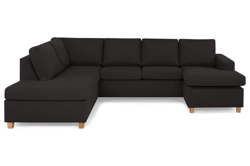 Crazy U-sofa Stor Chaiselong Højre - Antracit - Møbler - Sofaer - U Sofa