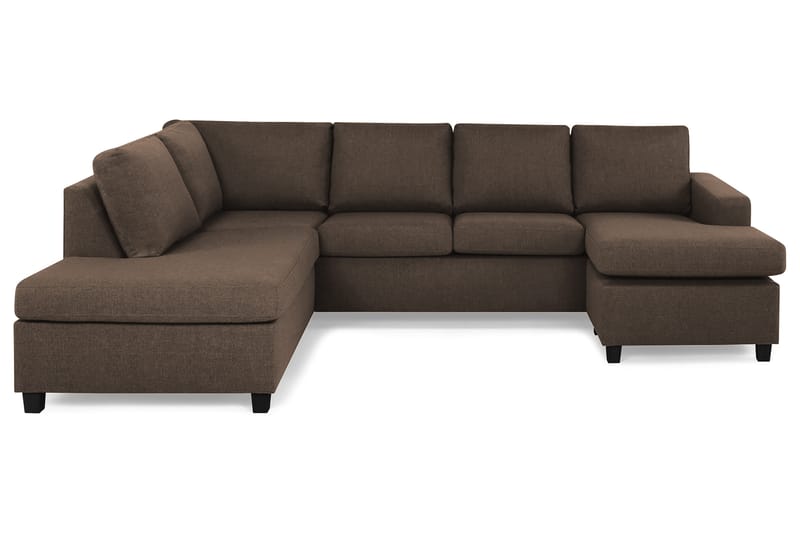 Crazy U-sofa Stor Chaiselong Højre - Brun - Møbler - Sofaer - U Sofa