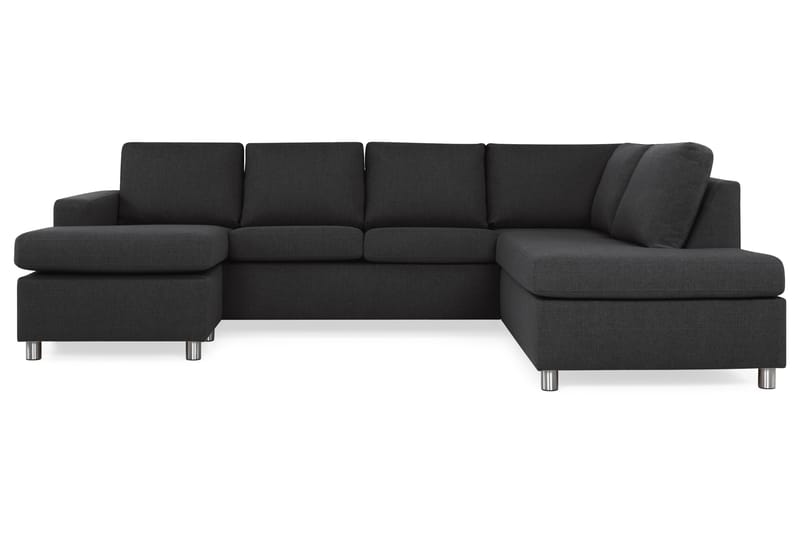 Crazy U-sofa Stor Chaiselong Venstre - Antracit - Møbler - Sofaer - U Sofa