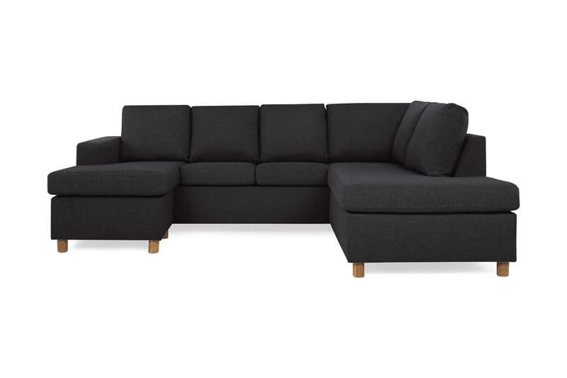 Crazy U-sofa Stor Chaiselong Venstre - Antracit - Møbler - Sofaer - U Sofa