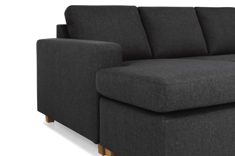 Crazy U-sofa Stor Chaiselong Venstre - Antracit - Møbler - Sofaer - U Sofa