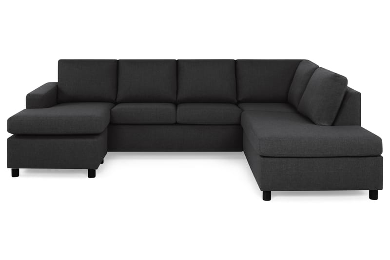 Crazy U-sofa Stor Chaiselong Venstre - Antracit - Møbler - Sofaer - U Sofa