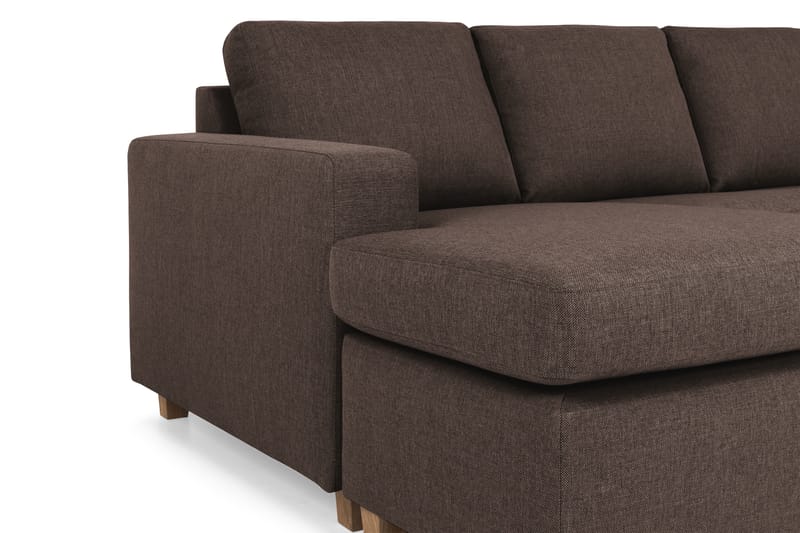 Crazy U-sofa Stor Chaiselong Venstre - Brun - Møbler - Sofaer - U Sofa