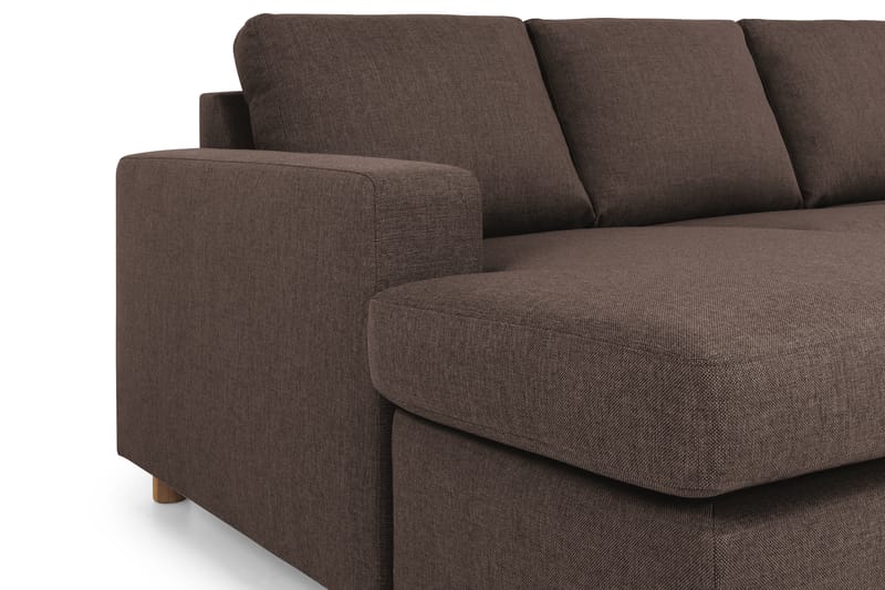 Crazy U-sofa Stor Chaiselong Venstre - Brun - Møbler - Sofaer - U Sofa