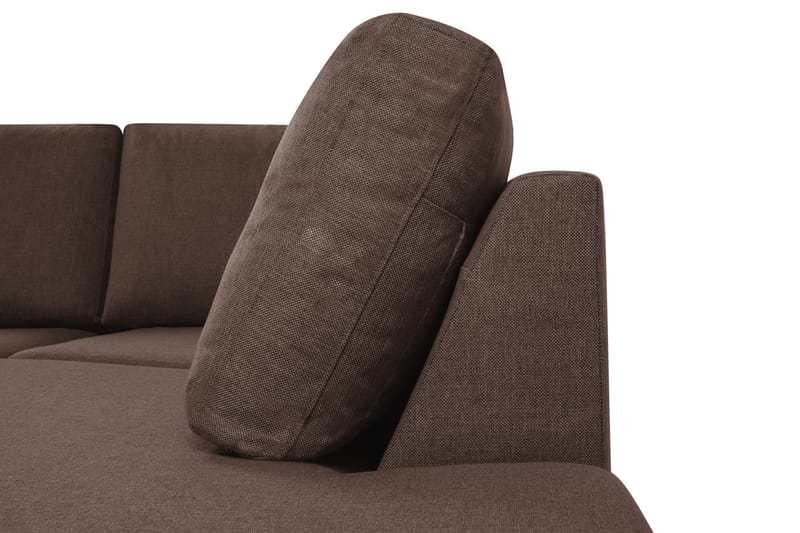 Crazy U-sofa Stor Chaiselong Venstre - Brun - Møbler - Sofaer - U Sofa