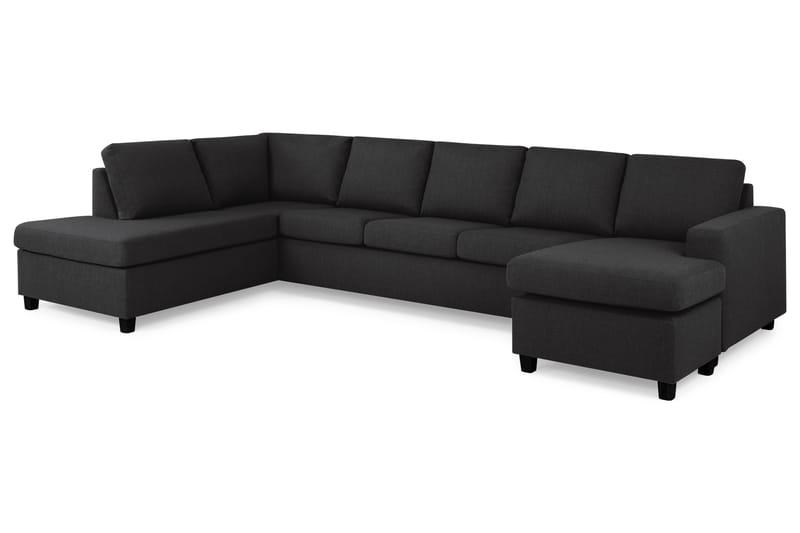 Crazy U-sofa XL Chaiselong Højre - Antracit - Møbler - Sofaer - U Sofa