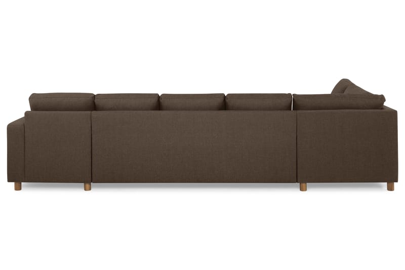 Crazy U-sofa XL Chaiselong Højre - Brun - Møbler - Sofaer - U Sofa