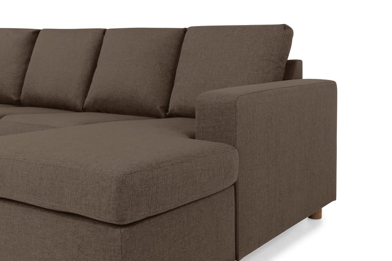 Crazy U-sofa XL Chaiselong Højre - Brun - Møbler - Sofaer - U Sofa