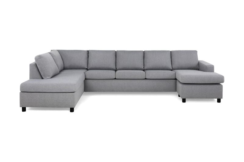 Crazy U-sofa XL Chaiselong Højre - Lysegrå - Møbler - Sofaer - U Sofa