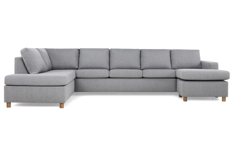 Crazy U-sofa XL Chaiselong Højre - Lysegrå - Møbler - Sofaer - U Sofa