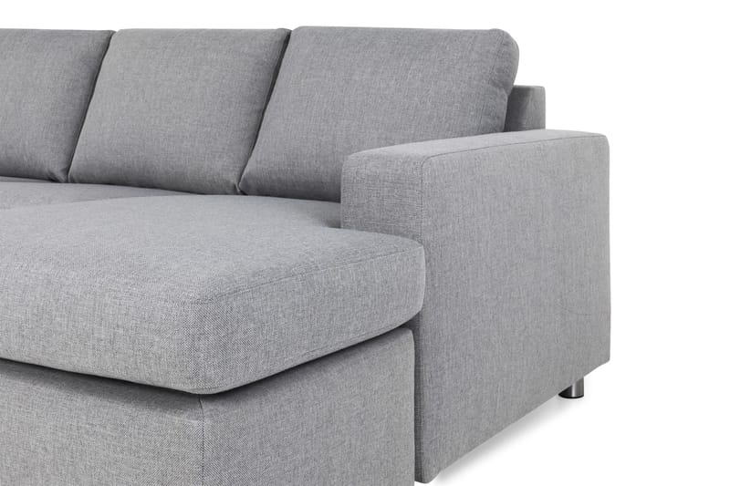 Crazy U-sofa XL Chaiselong Højre - Lysegrå - Møbler - Sofaer - U Sofa