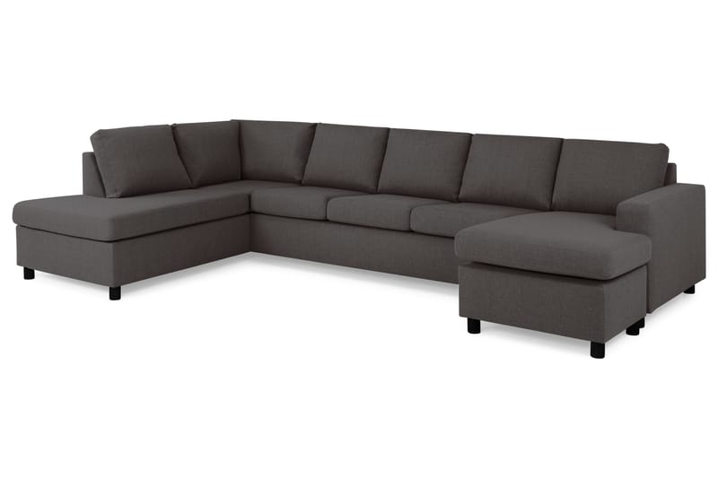 Crazy U-sofa XL Chaiselong Højre - Mørkegrå - Møbler - Sofaer - U Sofa