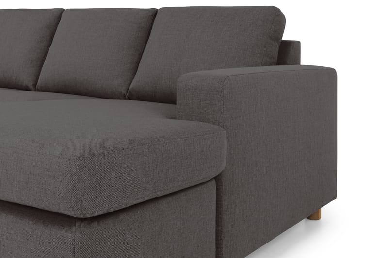 Crazy U-sofa XL Chaiselong Højre - Mørkegrå - Møbler - Sofaer - U Sofa