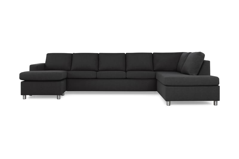 Crazy U-sofa XL Chaiselong Venstre - Antracit - Møbler - Sofaer - U Sofa